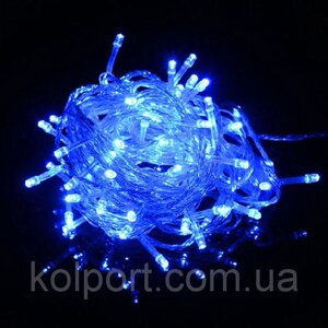 Новорічна гірлянда (синя) 400Led, святкове освітлення, світлотехніка