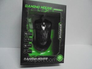 Мишка комп'ютерна Gaming mouse, дротова, чорна, комп'ютерна, все для комп'ютерів, аксесуари