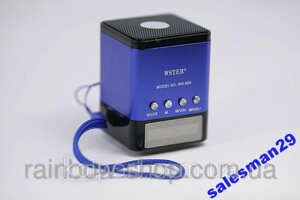 ПОРТАТИВНА MP3 USB КОЛОНКА РАДІО WSTER WS-695