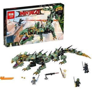 Конструктор Ninjago Movie Lepin 06051 Механічний Дракон Зеленого Ніндзя 592 дет