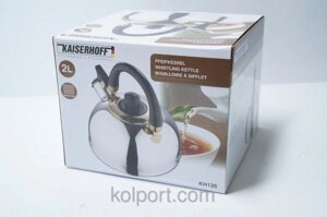 Чайник для індукційних плит Kaizerhoff KH 125, кухонна техніка, товари для кухні, чайники, електрочайник