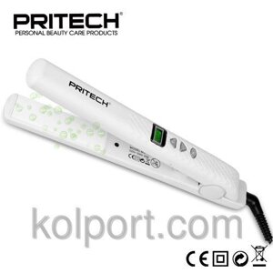 Плойка для випрямлення волосся "PRITECH TA-089", цифрова, керамічне покриття, 65W