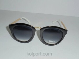 Сонцезахисні окуляри Dior "котяче око" 6839 окуляри стильні, модний аксесуар, окуляри, жіночі окуляри