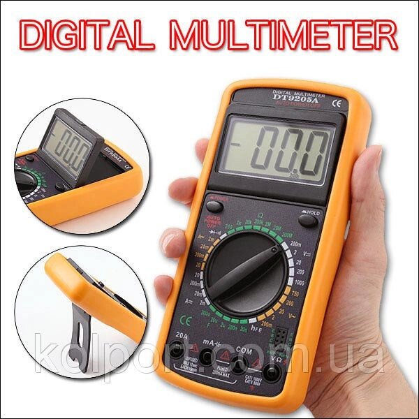 Тестер цифровий Мультиметр DT9205 - наявність