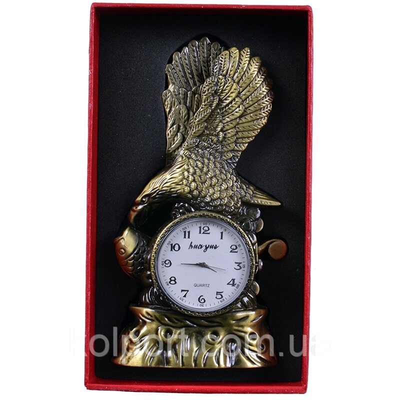 Запальничка подарункова з годинником Орел (Золото)4371 - вартість