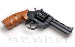 Револьвер під патрон Флобера Safari РФ 441М з ручкою з бука