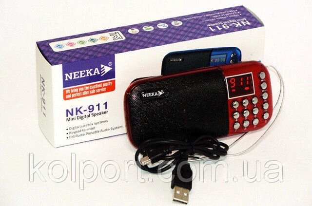 Радіоприймач колонка NEEKA NK-911 - гарантія