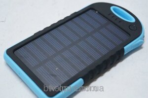 Power Bank 10000mah 2A + 1A c сонячною батареєю, повер банк, сонячна батарея, акумулятор зовнішній