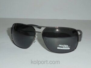 Чоловічі сонцезахисні окуляри Matrix 6612, строгі, модний аксесуар, окуляри, чоловічі, якість, прямокутні