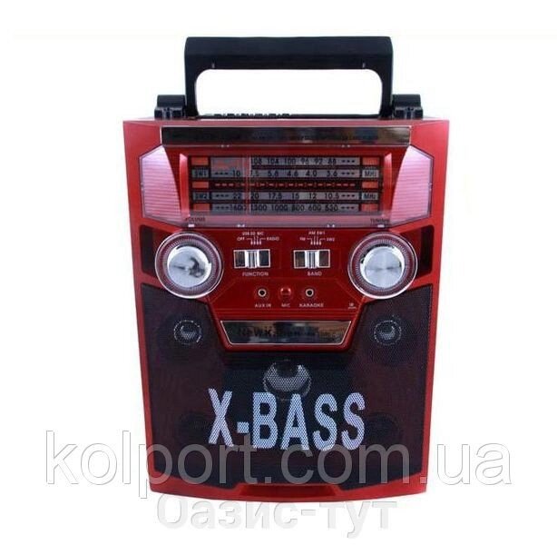Радіоприймач Kanon KN-62 REC-R, музична колонка радіо - характеристики