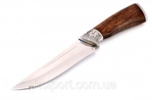 Ніж мисливський Клен з шкіряним чохлом + ексклюзивні фото, мисливський ніж, рибальський, тактичний ніж