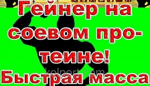 Гейнер НА протеїну 3 + 1КГ БЕЗКОШТОВНО