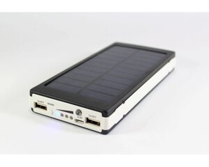 Power Bank Solar 4000 mAh З сонячною панеллю і ліхтарем