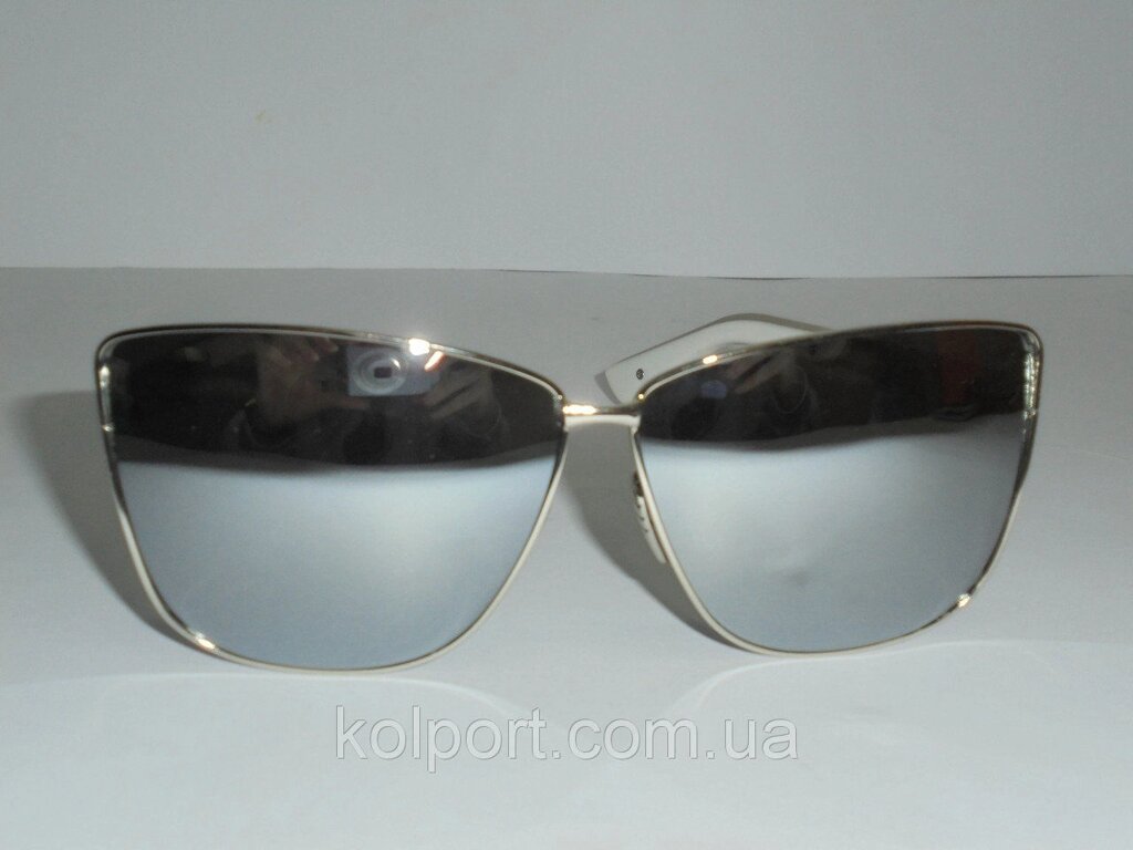 Сонцезахисні окуляри &quot;котяче око&quot; 6646, окуляри стильні, модний аксесуар, окуляри, жіночі окуляри, якість - знижка