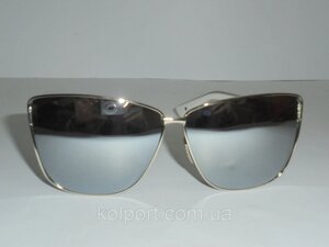 Сонцезахисні окуляри "котяче око" 6646, окуляри стильні, модний аксесуар, окуляри, жіночі окуляри, якість
