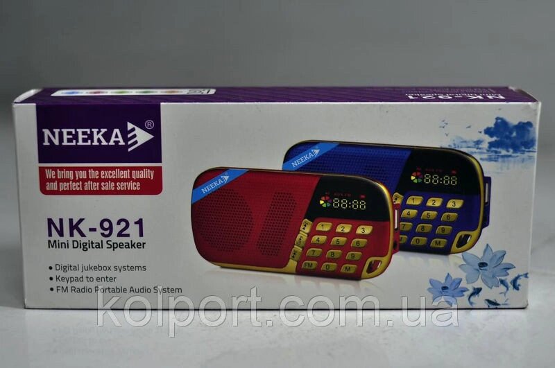 Радіоприймач NEEKA NK-921, з МР3 плеєром, портативна колонка, аудіотехніка, портативна акустика, радіо - відгуки