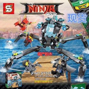 Конструктор Ninjago Movie SY928 Водяний Робот 748 дет