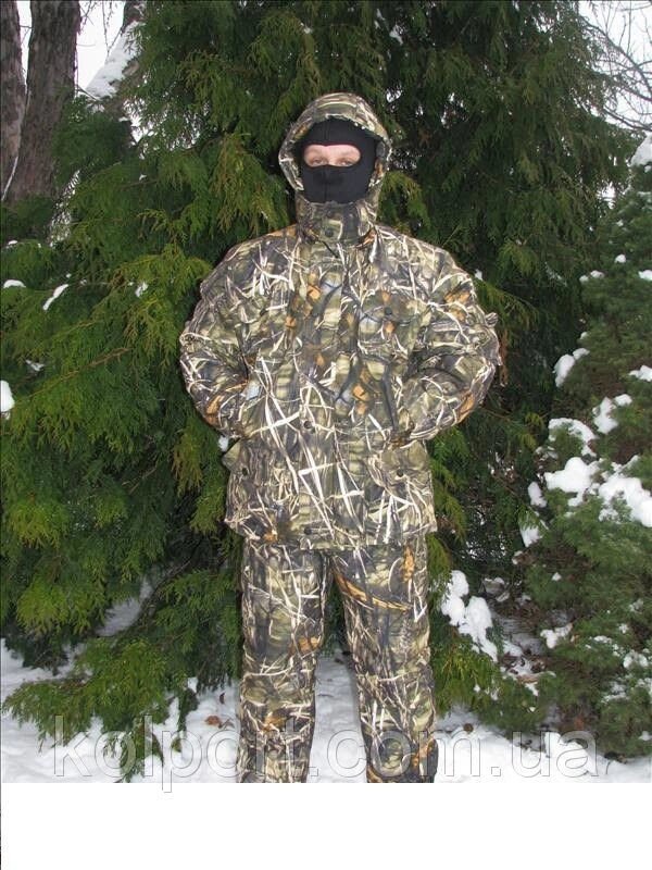 Зимовий костюм для риболовлі, температура комфорту - 30с, рибалка, комплектувальне - гарантія