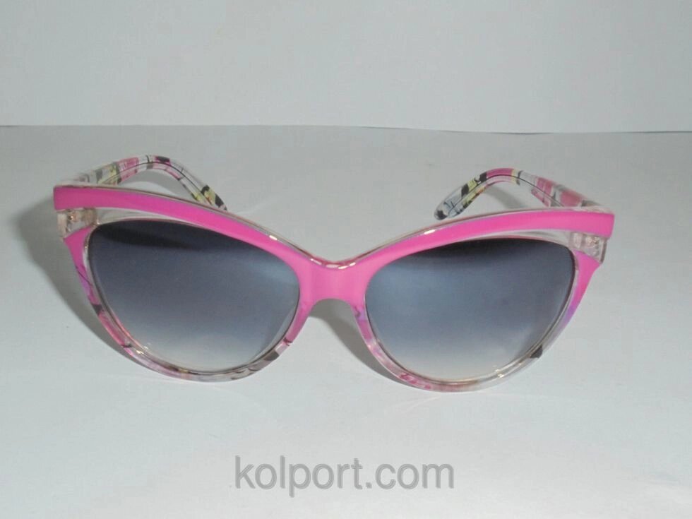 Сонцезахисні окуляри &quot;котяче око&quot; 6678, окуляри стильні, модний аксесуар, окуляри, жіночі окуляри, якість - акції