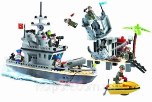 Конструктор BRICK 819 Військовий корабель
