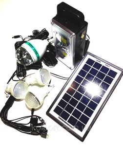 Портативна універсальна сонячна система GDLITE GD-8023