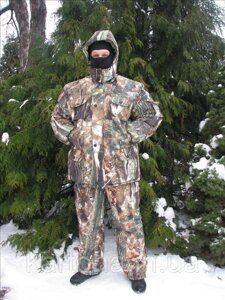 Зимовий рибальський костюм, маскувальний костюм