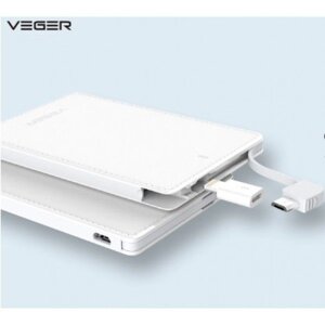 Powerbank Veger 2500 mAh (Polymer, 100% ємність)