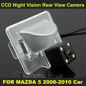 Камера заднього виду універсальна Mazda 5 2006 2007 2008 2009 2010 кольорова матриця CCD