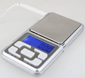 Цифрові кишенькові ваги Pocket Scale MH-500, Ваги ювелірні на 500 грам
