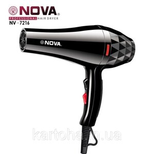 Фен для волосся Nova NV-7216 3200 Вт