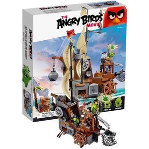 Конструктор Angry Birds Lepin 19005 Піратський корабель свинок 650 дет