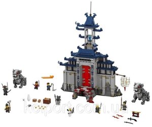 Конструктор Ninjago Movie Bela 10722 Храм Останнього великого зброї 1 449 дет