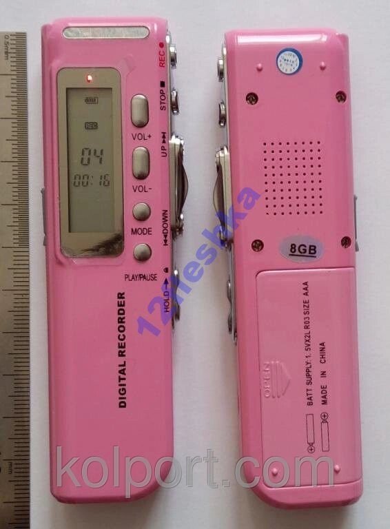 Цифровий Диктофон плейер флешка 8gB MP3 USB c 2ААА - Україна