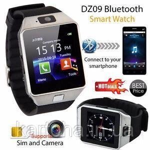 Розумні смарт годинник Smart watch DZ09 для андроїда дзвінки, смс, інтернет