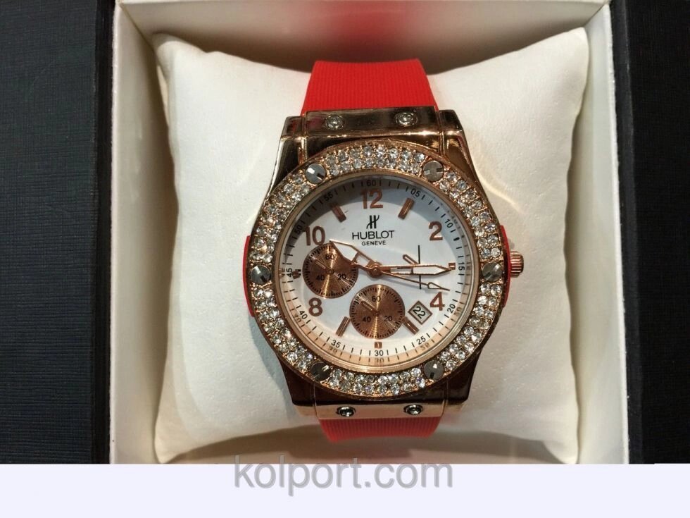 Годинники наручні HUBLOT 5970, годинники наручні Хаблот, жіночі наручні годинники, чоловічі годинники - розпродаж