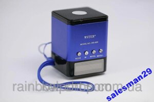 ПОРТАТИВНА MP3 USB КОЛОНКА РАДІО WSTER WS-695