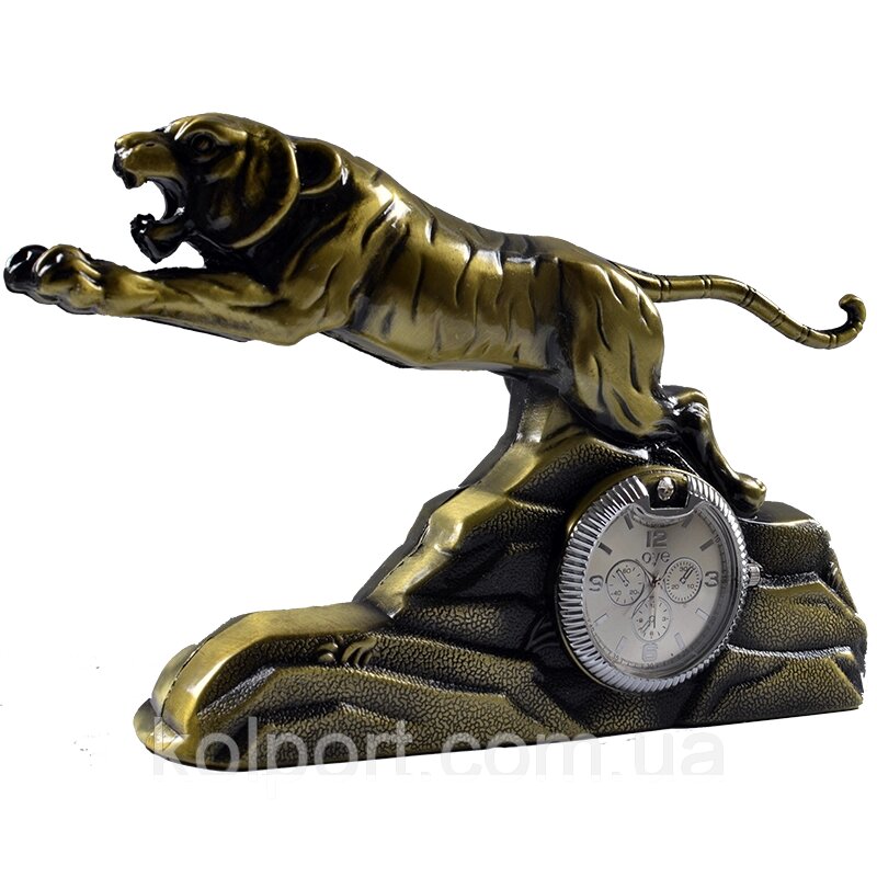 Запальничка подарункова з годинником Тигр №4372 - Україна
