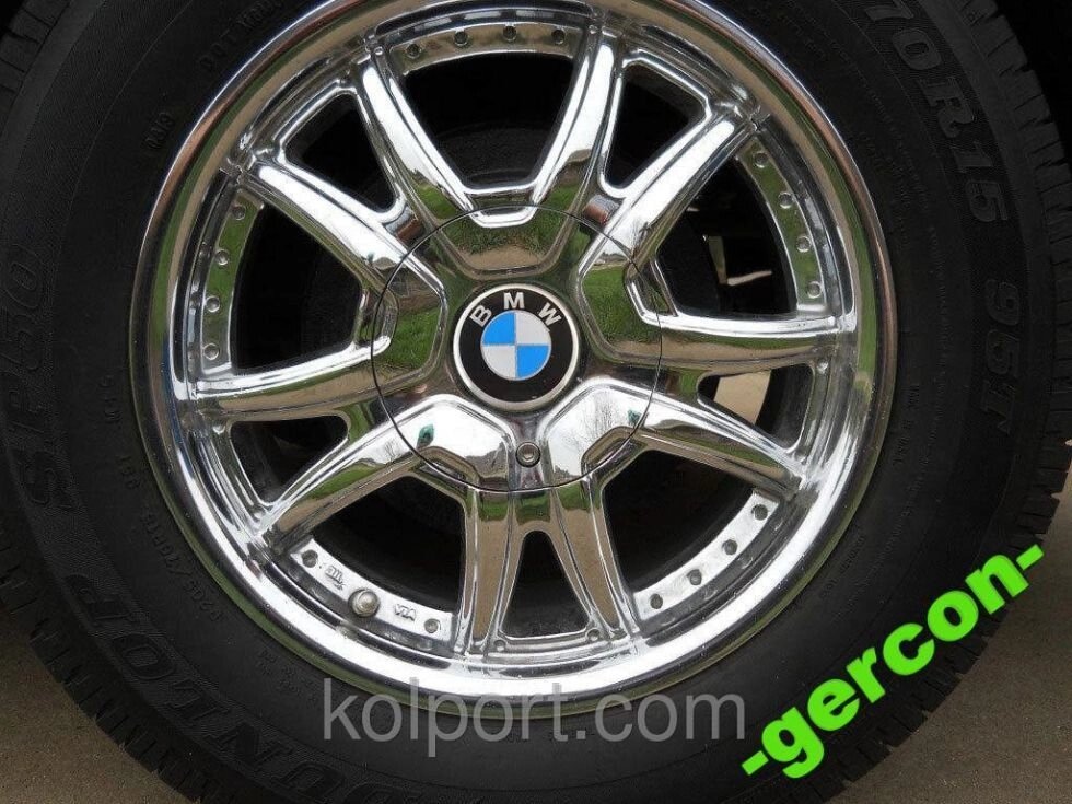 Лого стікер BMW на диск маточину - гарантія