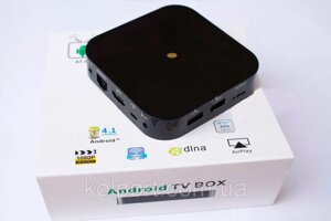Приставка TV Box Android 4.1 міні-компьтер для телевізора з пультом (Smart TV)