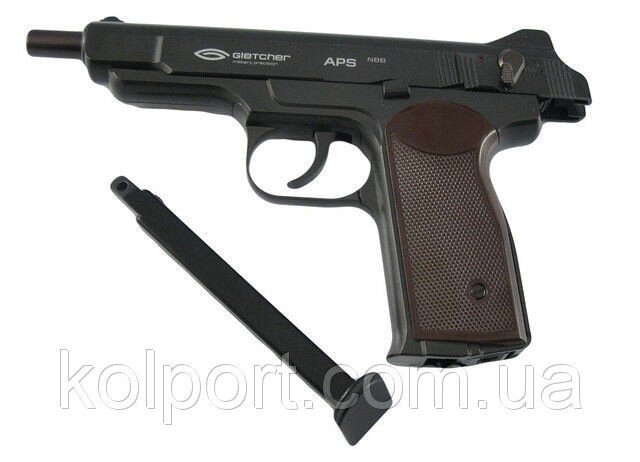 Пістолет пневматичний Gletcher APS (BlowBack) від компанії Інтернет-магазин "Tovar-plus. Com. Ua" - фото 1