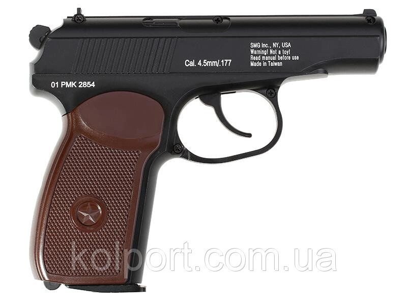 Пістолет пневматичний Gletcher PM, 4.5 мм, США від компанії Інтернет-магазин "Tovar-plus. Com. Ua" - фото 1