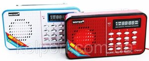 Портативна Колонка WS 958, радіо, MP3, SPS, аудіотехніка, електроніка, портативна акустика