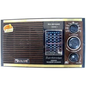 Портативний радіо Golon RX 301, приймачі, аудіотехніка, портативна акустика, радіо