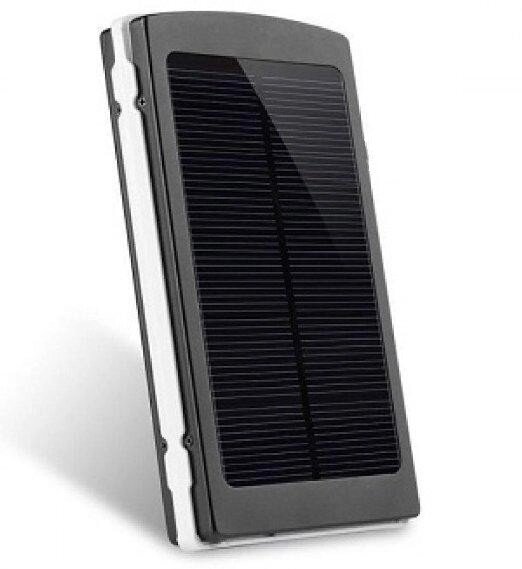 Power Bank 20000 mAh на сонячних батареях + Solar + Led панелі від компанії Інтернет-магазин "Tovar-plus. Com. Ua" - фото 1