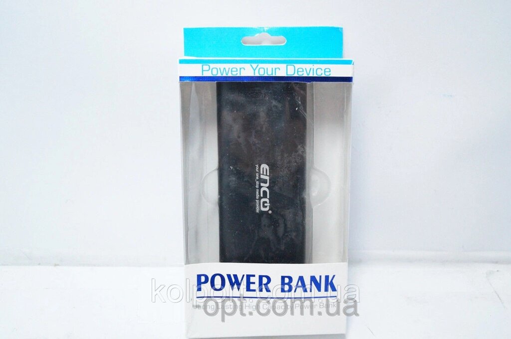 Power Bank Enco 12000mAh 2.A + 1A, зовнішній накопичувач, повер банк, аксесуари для ПК від компанії Інтернет-магазин "Tovar-plus. Com. Ua" - фото 1