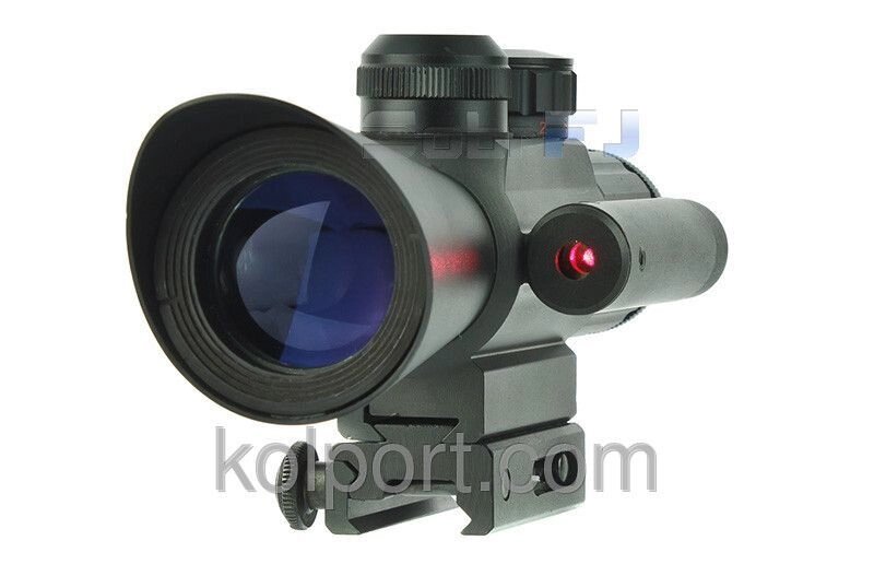 Приціл оптичний 4x30 M7 Лазер Підсвічування Кріплення від компанії Інтернет-магазин "Tovar-plus. Com. Ua" - фото 1
