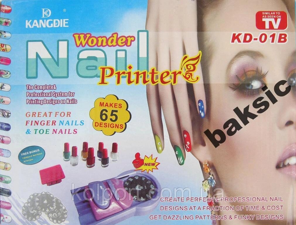 Принтер для манікюру Wonder Nail Printer від компанії Інтернет-магазин "Tovar-plus. Com. Ua" - фото 1