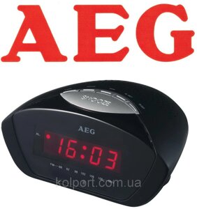 Радіогодинник "AEG" з будильником Німеччина