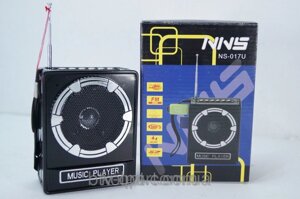Радіоприймач NNS c SD / USB NS-017u, аудіотехніка, приймач, електроніка, радіоприймач