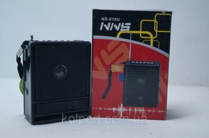 Радіоприймач NNS c SD / USB NS-018u, аудіотехніка, приймач, електроніка, радіоприймач